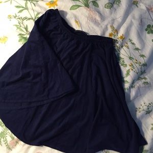 BRANDY MELVILLE NAVY CIRCLE SKIRT