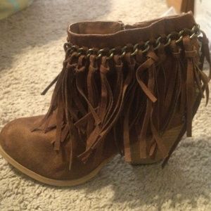 Fringe Booties