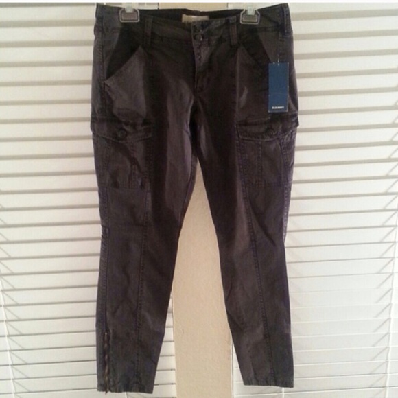 Zipper ankle cargos