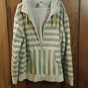 North Face fleece zipper hoodie