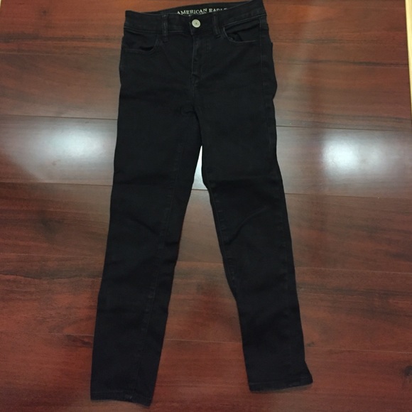 American eagle hi-rise jegging crop