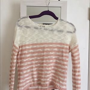 Pink rose sweater