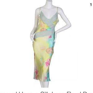 Emanuel Ungaro Silk Lace Dress size 40