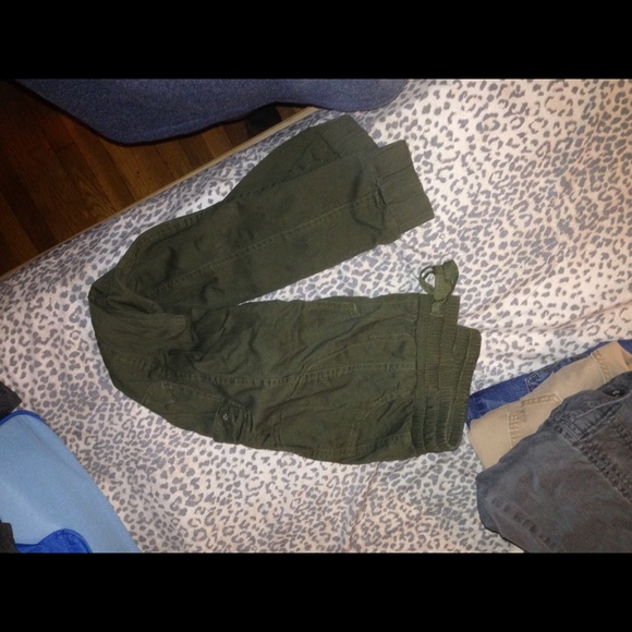 Olive green Joggers
