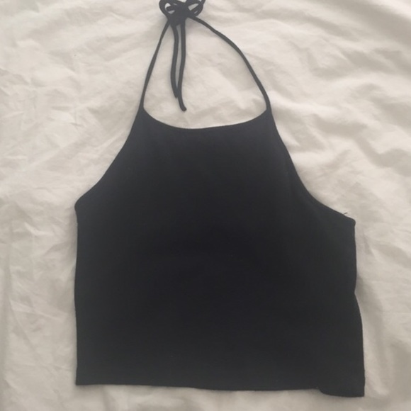 black and white halter bundle