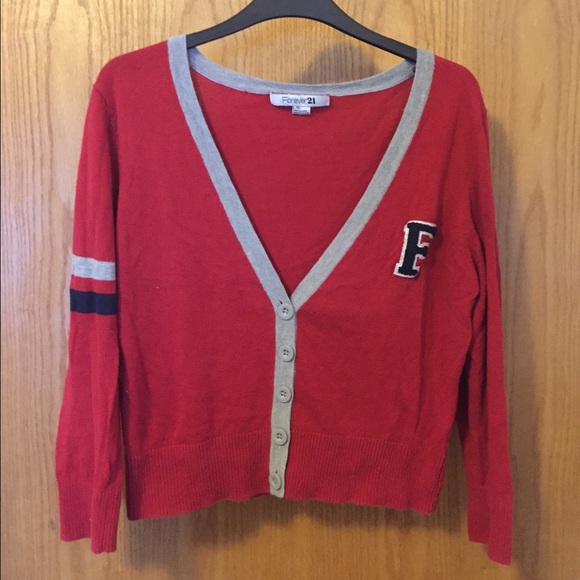Racer stripe cardigan