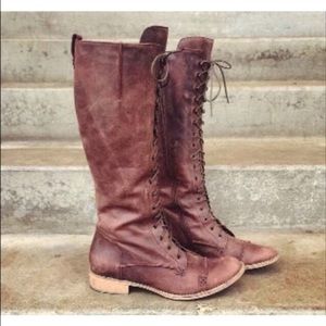 FP Charles David Lace Up Boots Size 5.5