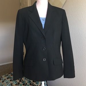 Anne Klein Black Suit Jacket - Size: 12P