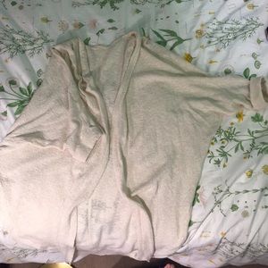 AA BOUCLE SHAWL CARDIGAN