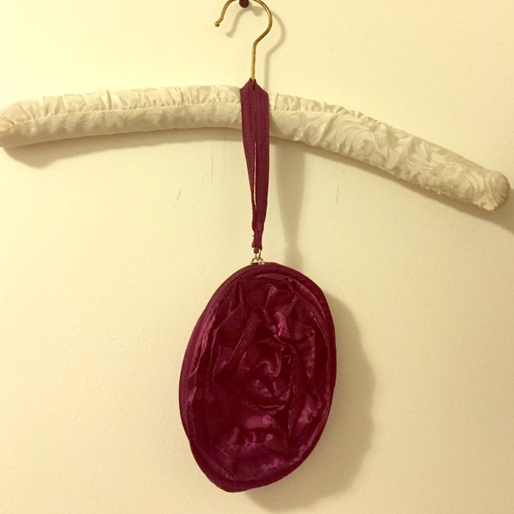 Purple wristlet