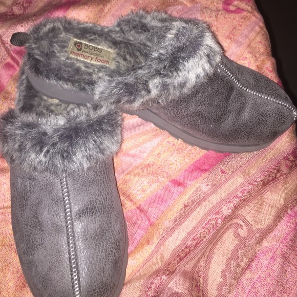 Bobs from Skechers memory foam slippers