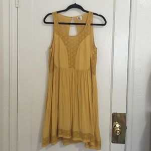Matepe Dress (yellow) by Lilka from Anthropologie