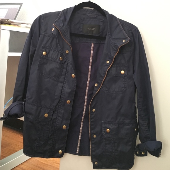 J. Crew Size Small Navy Field Jacket