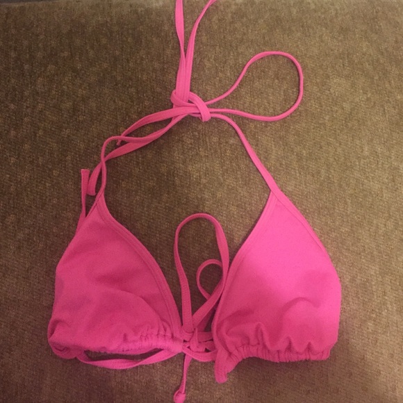 NWOT Victoria's Secret PINK triangle bikini top