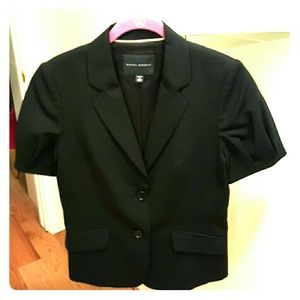 Banana Republic Short-sleeved Black Blazer 6