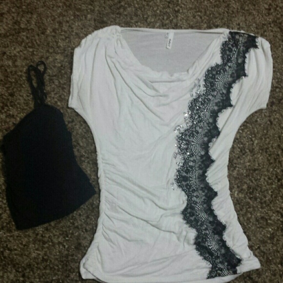 T shirt with tank top!