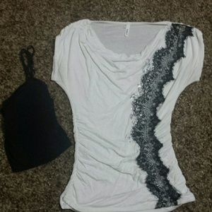 T shirt with tank top!