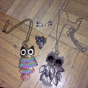 Owl jewlery set!