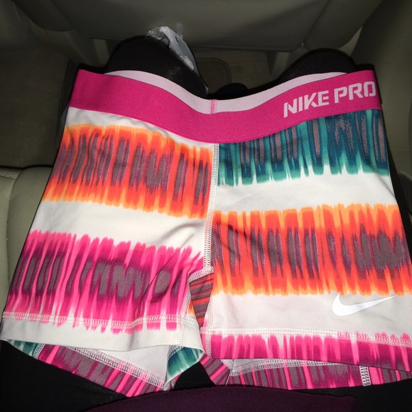 Water color Nike Pros XS