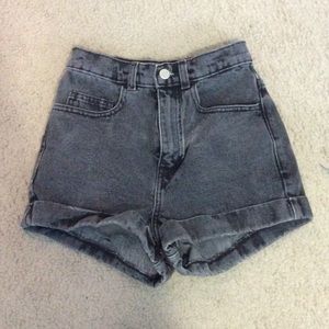 American Apparel High Waisted Shorts