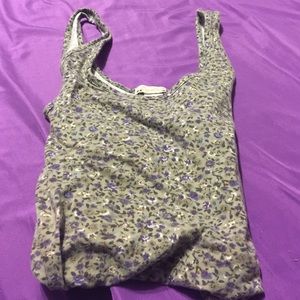 Floral tank top
