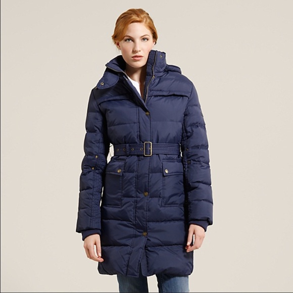 Normandy Blue Puffer Coat