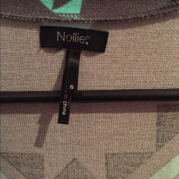 Aztec print button up cardigan - Picture 2 of 2