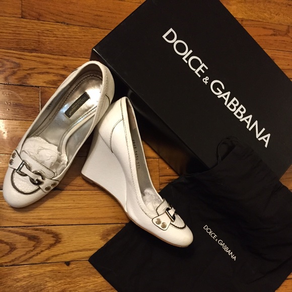 NEW AUTHENTIC Dolce & Gabbanna wedge shoes.