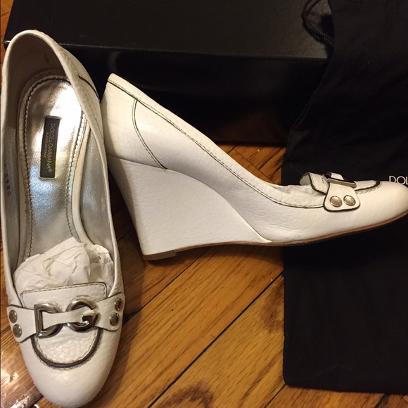 Dolce & Gabbana Wedge Sandals for Women - Bloomingdale NEW AUTHENTIC Dolce & Gabbanna wedge shoes.