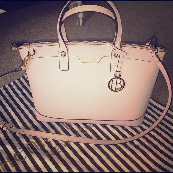Henri Bendel West 57th Satchel pink