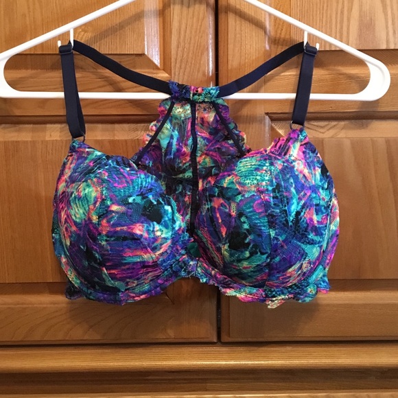 PINK date racerback push-up bra 34DD