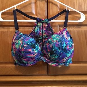 PINK date racerback push-up bra 34DD