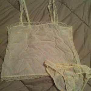 Aerie camisole and panty