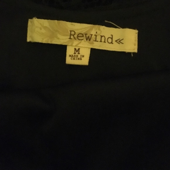 Blue Lace Dress - Picture 2 of 2