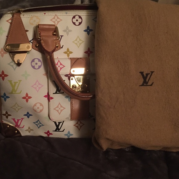 Louis Vuitton Multi Color Speedy 30