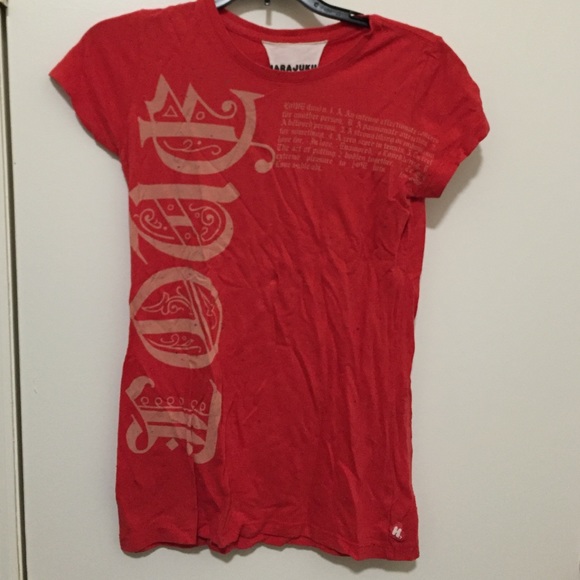 Harajuku Lovers t shirt from Gwen stefani's line