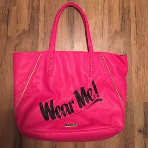Juicy Couture pink Wear Me Bag!