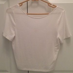 Aritzia soft crop top