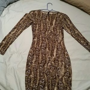 Leopard dress