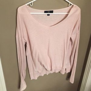 Casual Blush Sweater