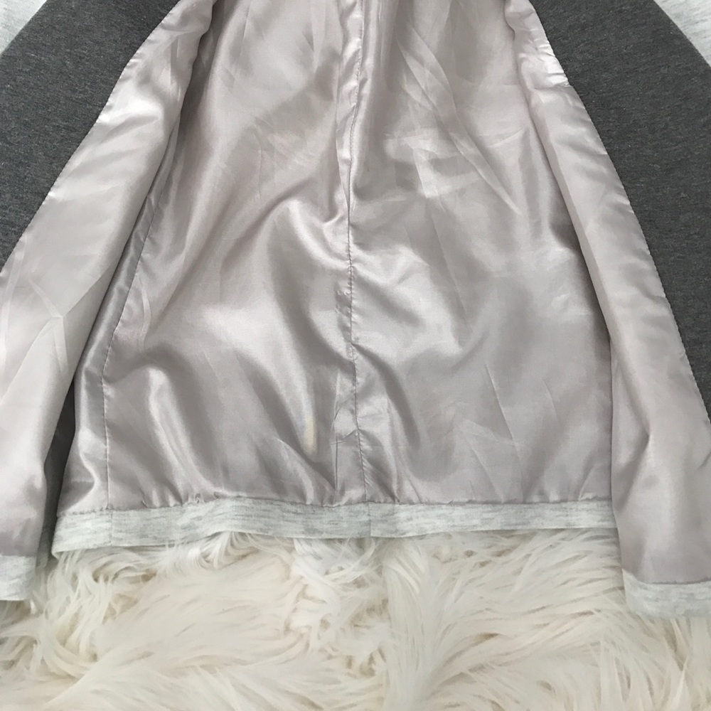 OVI Heather Grey Contrast Jacket - Picture 5 of 8