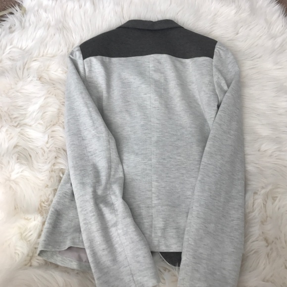 OVI Heather Grey Contrast Jacket - Picture 6 of 8