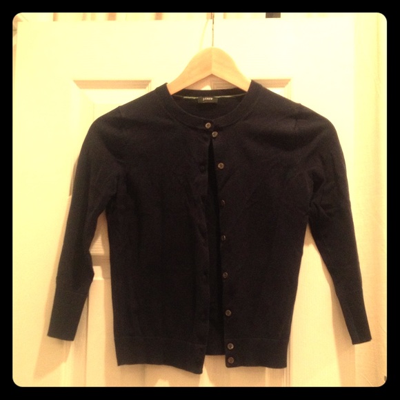Faded J. Crew Cardigan