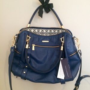 Navy Rebecca Minkoff bag