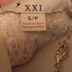 Forever 21 Tops - Forever 21 Lace Top Forever 21 Tops - Forever 21 Lace Top
