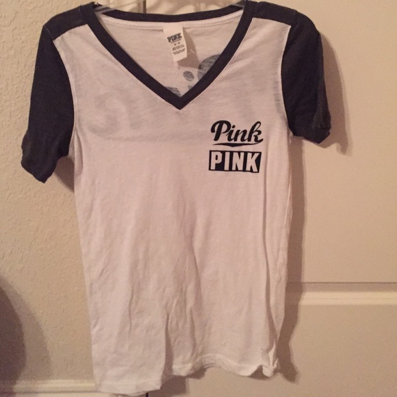 Pink v neck