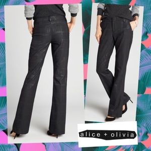 Alice + Olivia Stacey Windowpane Pants