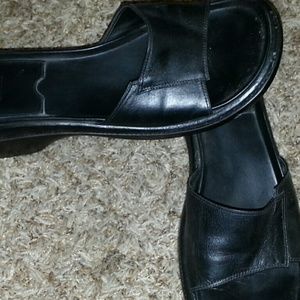 Women's Black Slip-Ons