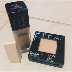 Maybelline FIT me liquid/powder foundation