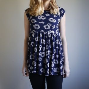 Flowy peplum-like shirt from UO